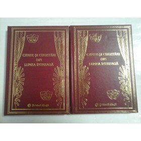   CITATE  SI  CUGETARI  DIN  LUMEA  INTREAGA  -  Lydia C. Ciuca * C. Ionescu Boeru  -  Prietenii Cartii  Bucuresti, 1997  